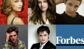Пятерка самых богатых звезд Голливуда по версии Forbes