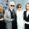 Кристен Стюарт, Гаспар Ульель и Ванесса Паради на показе Chanel в Париже, 27 января