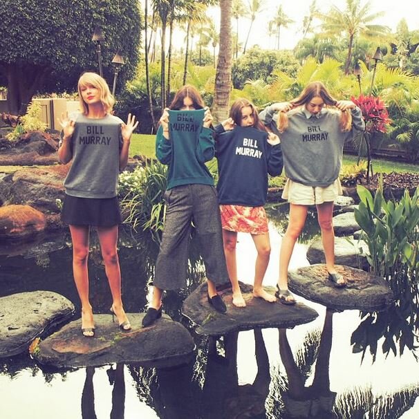 Тейлор Свифт и группа Haim отдыхают на Гавайях